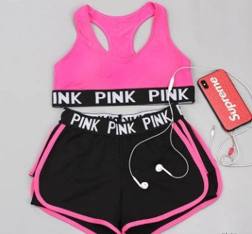 Conjunto Fitness Pink Sexy